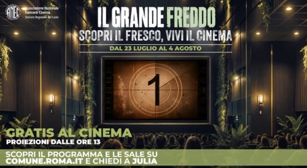  Cinema e biblioteche gratuite a Roma contro il caldo: il Campidoglio lancia il piano "Il Grande Freddo". Ecco la mappa e come accedere 