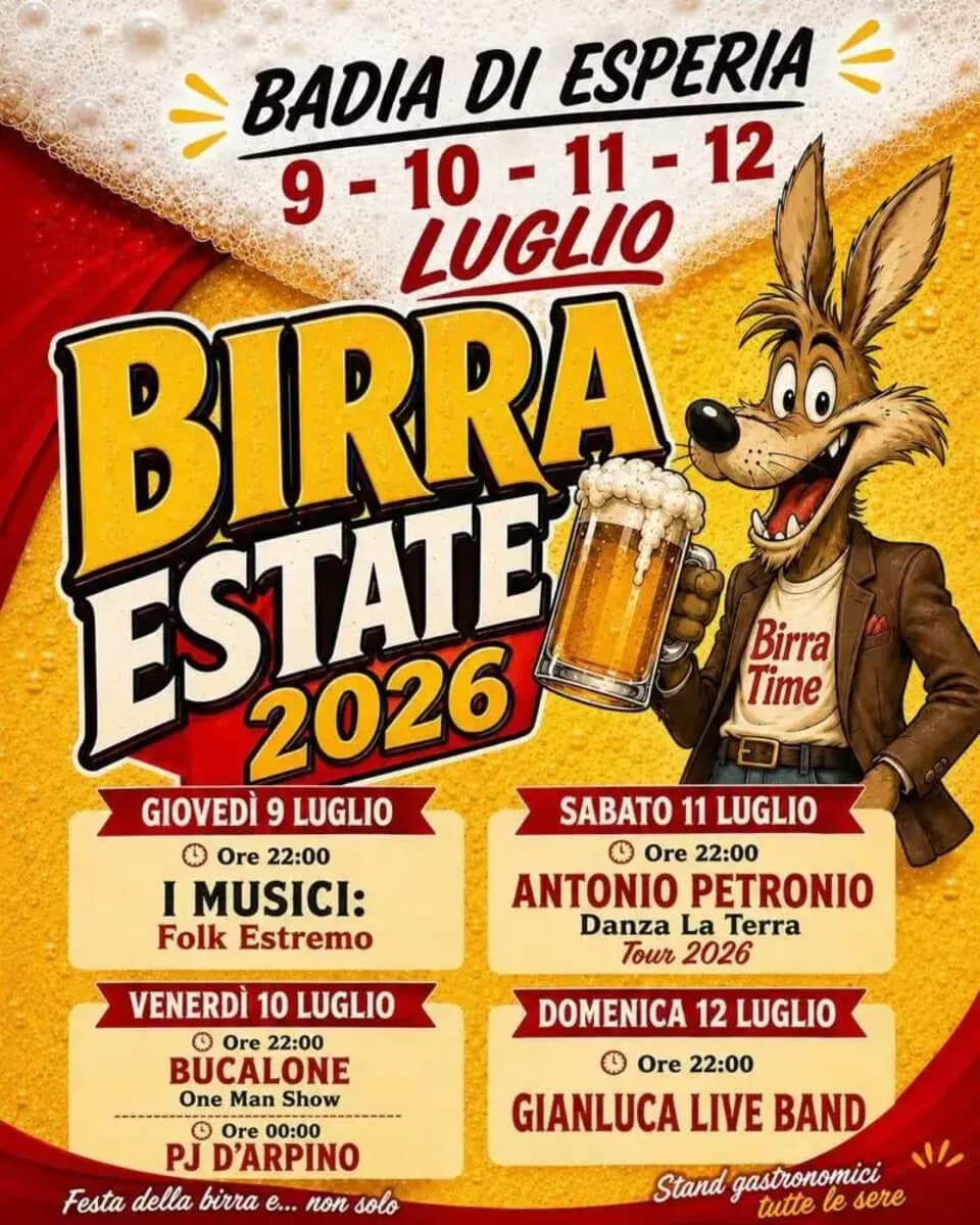 Esperia, Birra Estate 2026