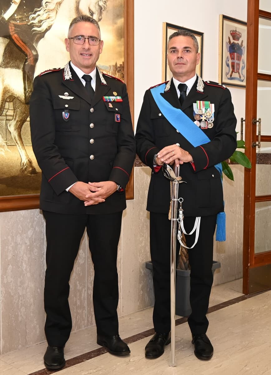 Cambio al vertice dei Carabinieri di Alatri, Rosano lascia dopo quattro anni ed arriva il Cap. Davide Monetti