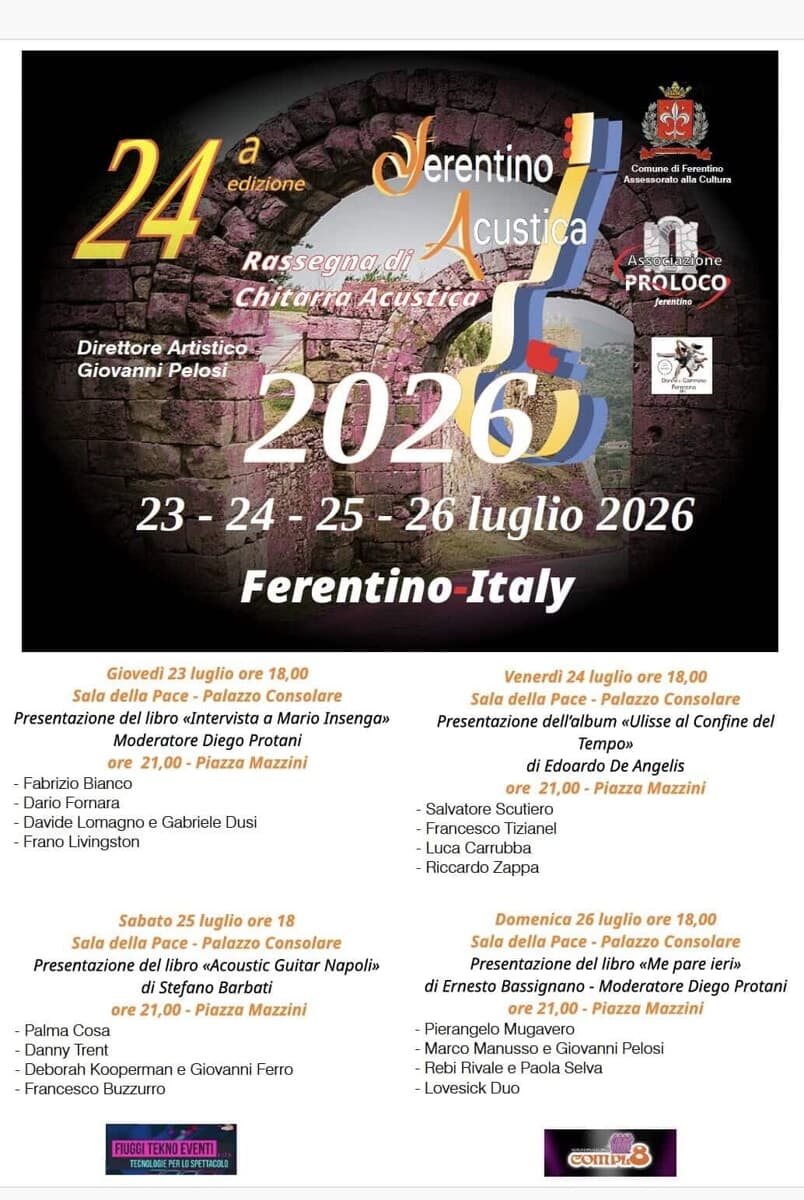 Ferentino Acustica 2026