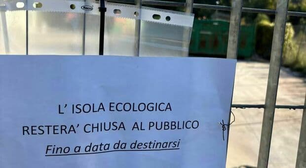  Chiuse le due isole ecologiche del MedAniene. «I Comuni non pagano» 