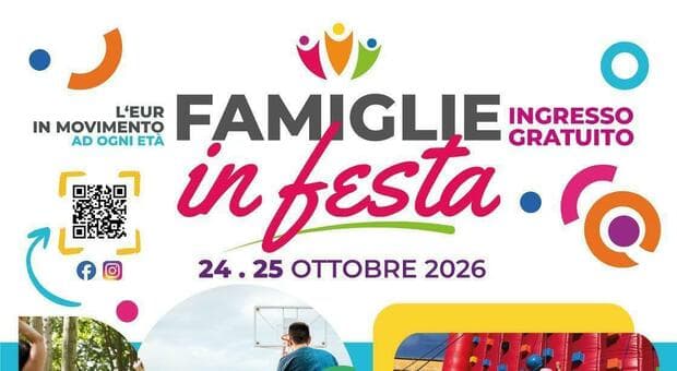  ?Famiglie in festa?: Asd Cast Sub Roma 2000 porta lo sport, l'inclusione e il benessere al centro della comunità 