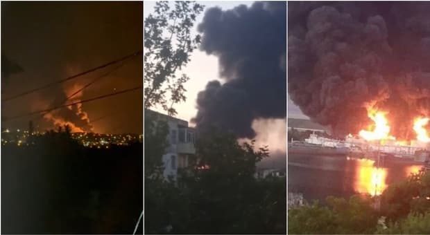  Crimea, maxi attacco ucraino contro la logistica russa: la mossa di Kiev per indebolire i rifornimenti di Mosca 