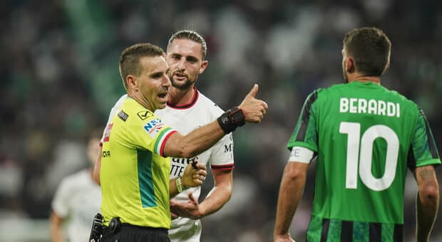  Sassuolo-Milan 1-1, le pagelle: Rabiot (7) lascia il segno, Chukwueze (5) è un flop. Odenthal (7) risolve in mischia 