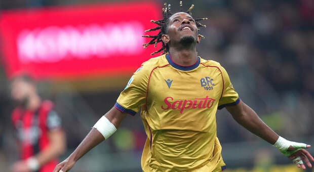  Mbangula, tripletta in Milan-Bologna a San Siro. Chi è: età, altezza, carriera, stipendio, ruolo, il passato nella Juve 