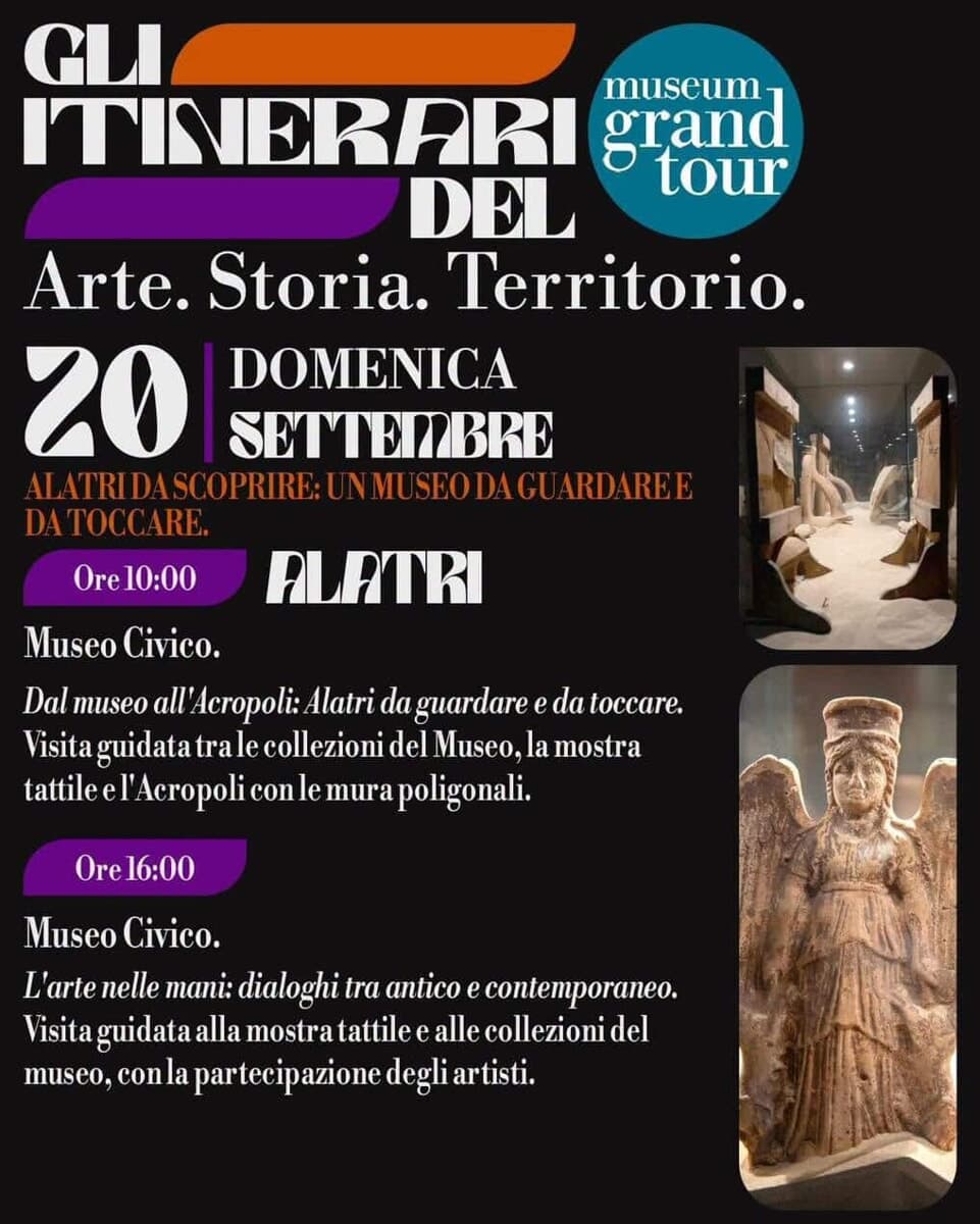 Alatri, gli itinerari del Museum Grand Tour