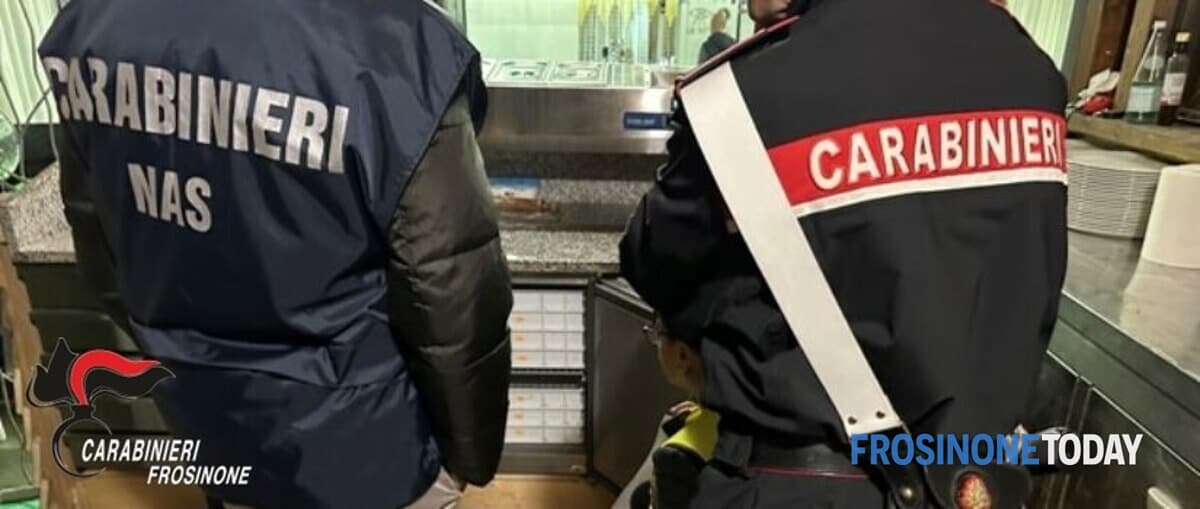 Cibo senza tracciabilità e locali in degrado: blitz dei NAS nel Frusinate, chiusi ristorante e caseificio