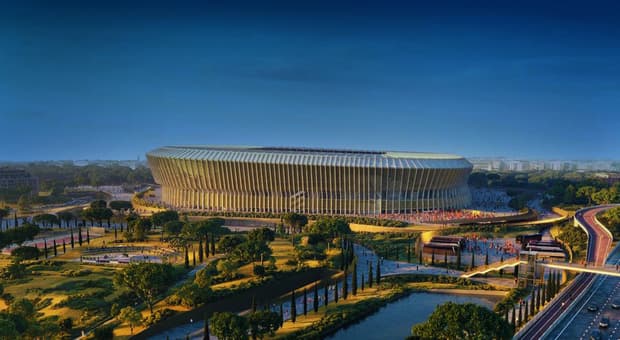  Stadio della Roma a Pietralata, svolta sul verde: chiusa la querelle del ?bosco? 