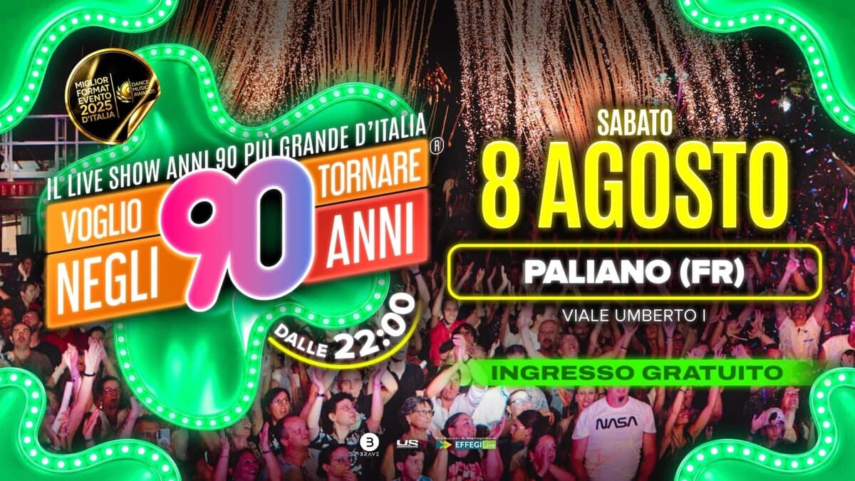 Paliano, "Viglio tornare negli anni '90"
