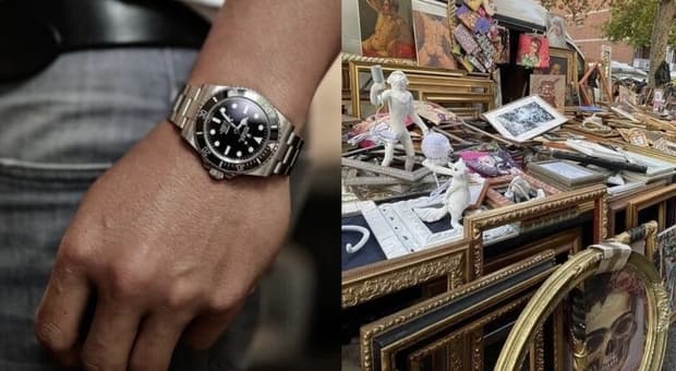  Furto a Porta Portese, rubato l?orologio da 5.000 euro di un turista nel cuore del celebre mercato romano 
