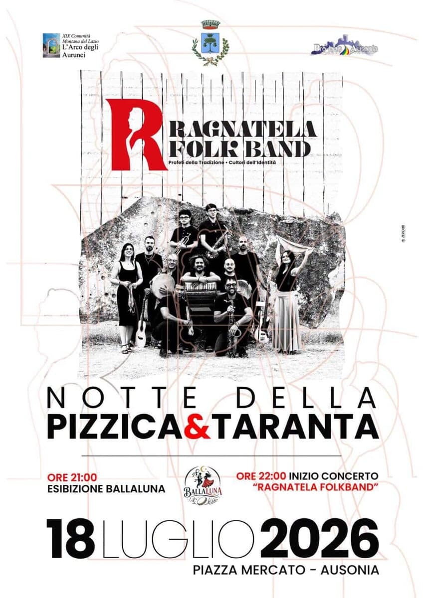 Ausonia, Notte della Pizzica & Taranta