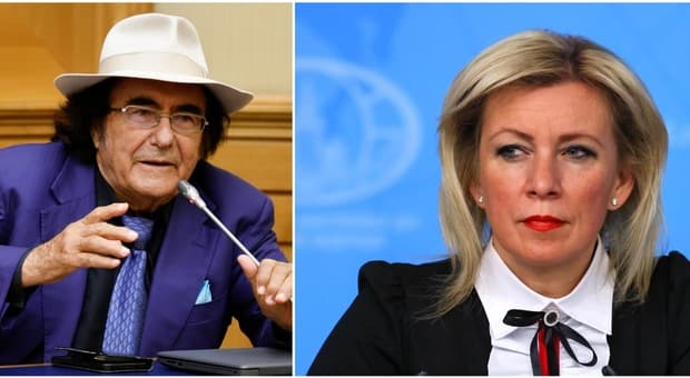  Al Bano, la portavoce del Cremlino Zakharova: «Meloni lo ascolti su sanzioni a Russia». Il cantante: «Strafelice se potessi essere strumento di pace» 