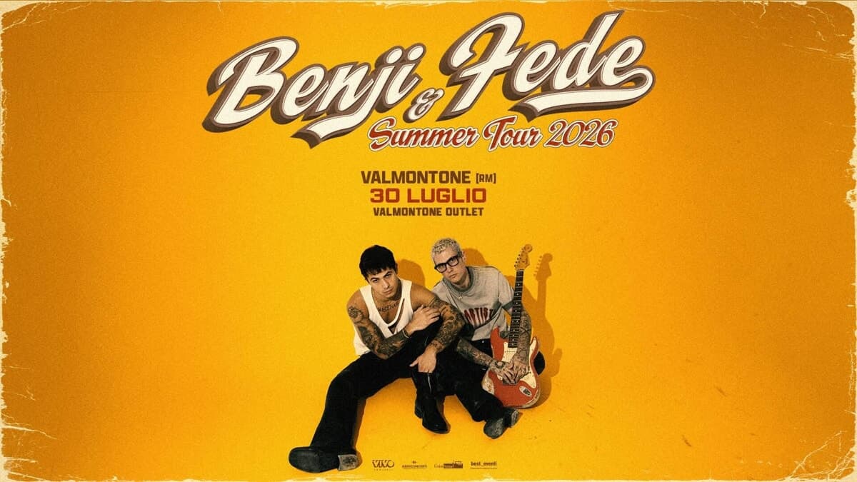 Valmontone outlet, Summer Vibes, concerto di Benji e Fede