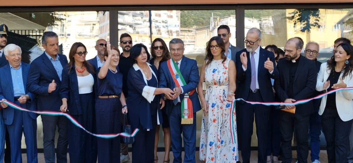 Cassino, inaugurata la nuova scuola Conte: è la prima nel Lazio con certificazione nZEB