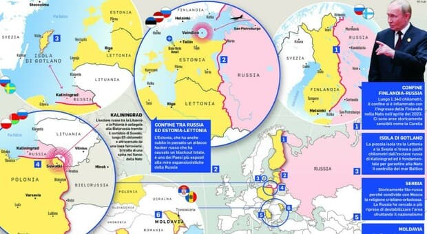  Russia, dentro i war game segreti: generali divisi in squadre e mappe satellitari. «Conquistare Gotland e battere la Nato» 