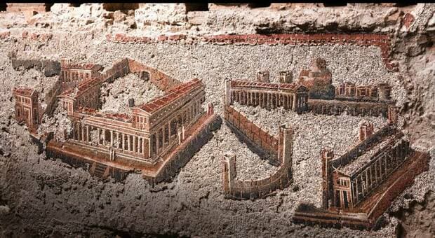  Roma, i tesori di Nerone: svelato il mosaico segreto. Gualtieri: «Si aggiunge alle meraviglie della Capitale» 