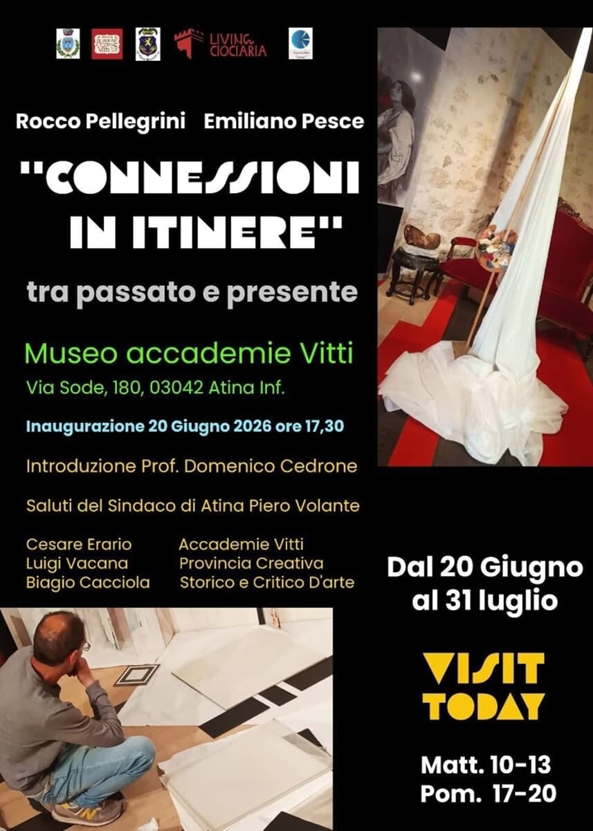 Atina, "Connessioni in itinere – tra passato e presente"