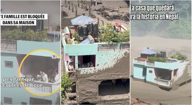  Nepal, la casa dei miracoli: edificio resiste all'alluvione e la famiglia si salva dalla catastrofe 