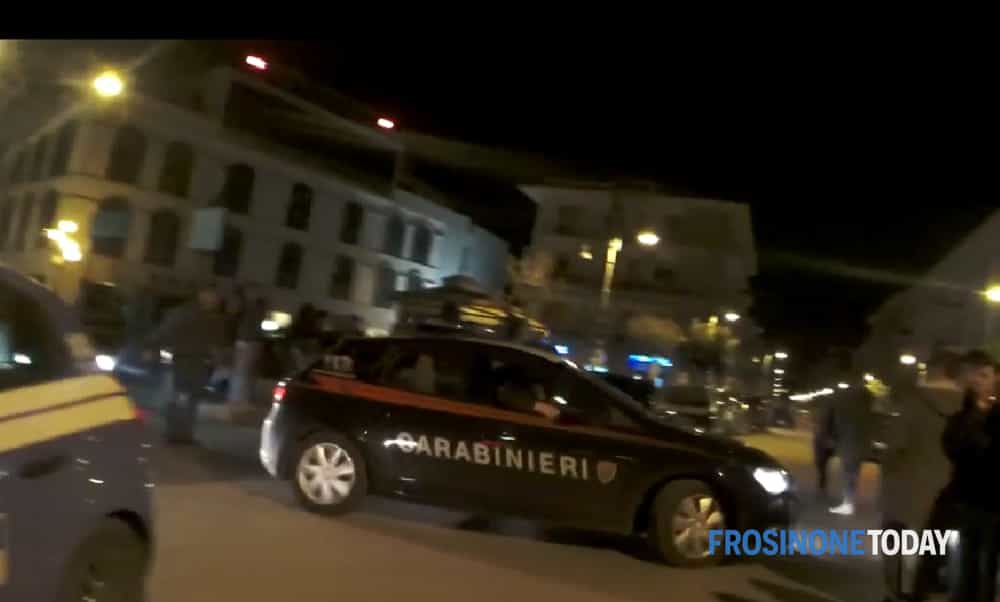 Ancora una notte di caos nel centro di Cassino