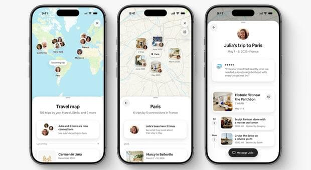  Airbnb cambia: i viaggi degli amici per ispirarsi, la consegna dei pasti e l'IA. Ecco tutte le novità per chi viaggia (e chi affitta) 