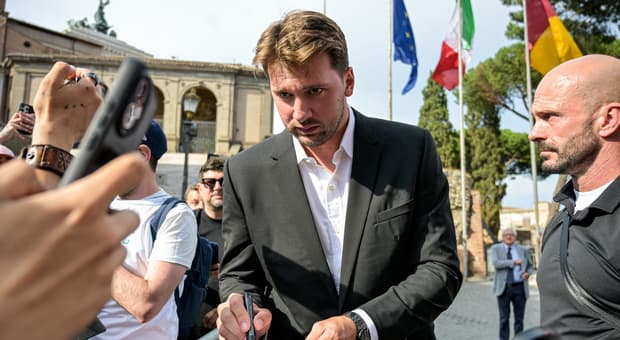  Doncic fa sognare Roma: «Riporteremo il grande basket. Occasione speciale per la città» 