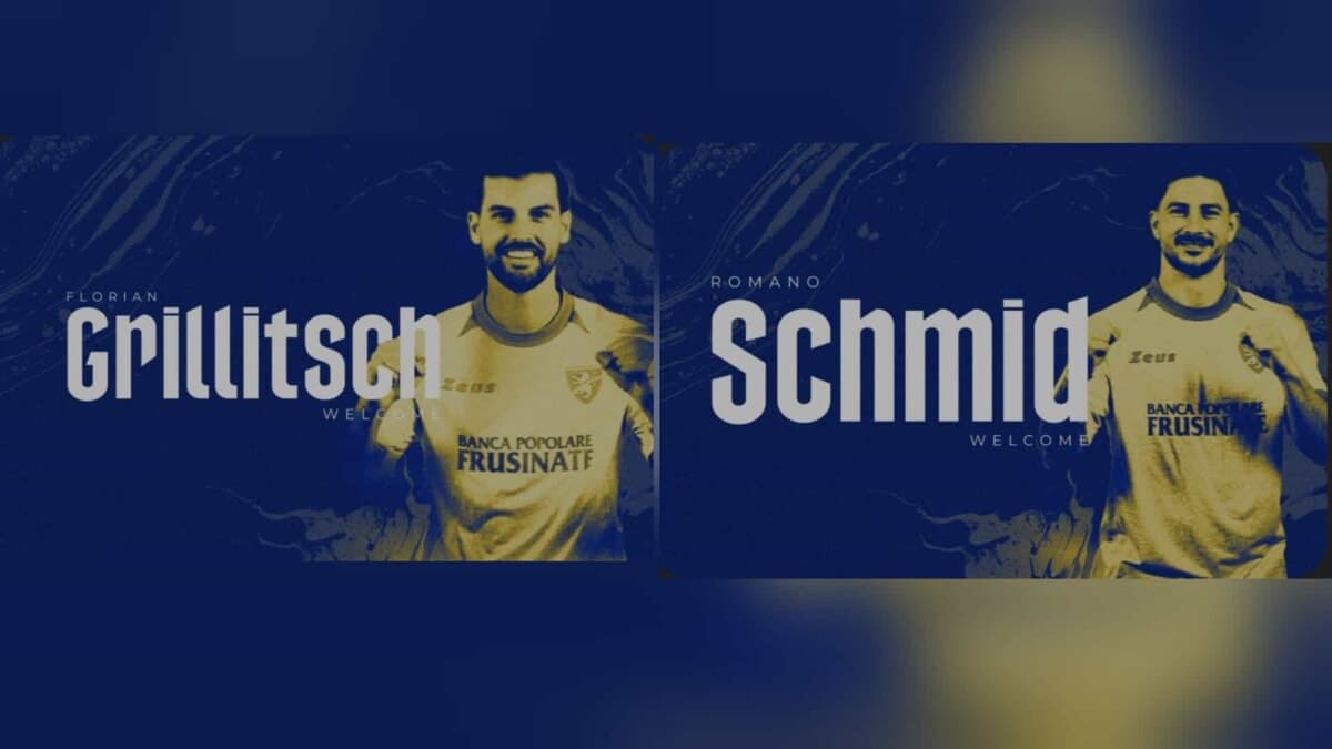 Frosinone Calcio, ufficiali Schmid e Grillitsch: doppio colpo austriaco per il centrocampo