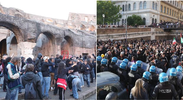  Cortei a Roma, salgono a oltre 200 gli identificati dalla polizia: 96 in questura. Avevano spray, guanti e passamontagna 
