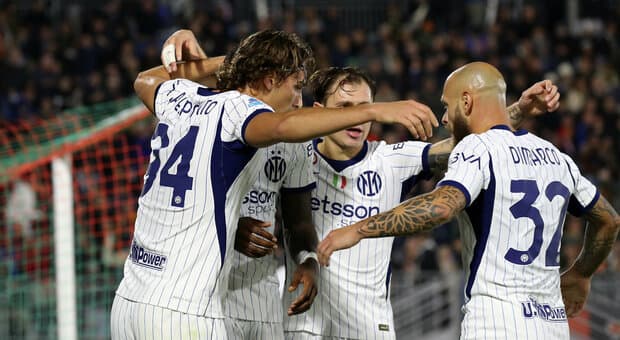  Venezia-Inter 0-2, le pagelle: Thuram (7) propizia l'autogol, Carlos Augusto (7) fondamentale, Halhal (5) sfortunato, Provedel (6,5) 
