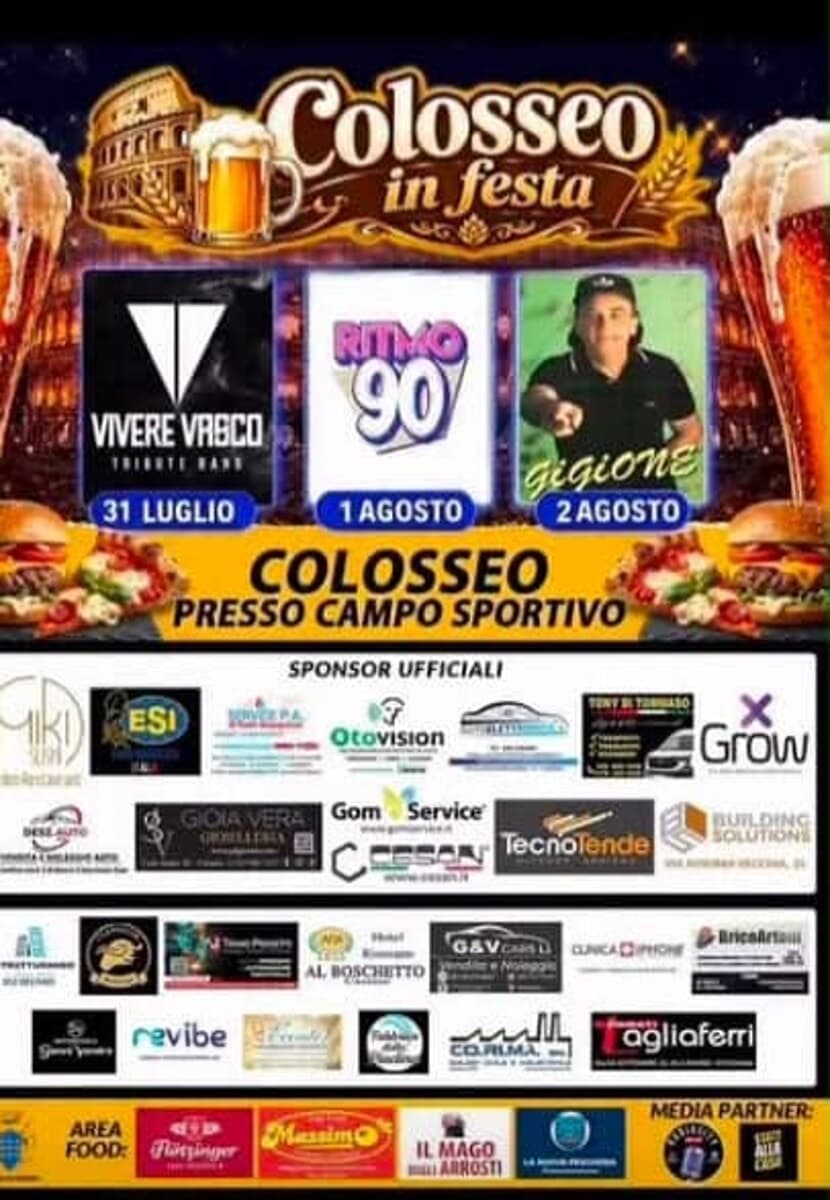 Cassino, “Colosseo in Festa”: