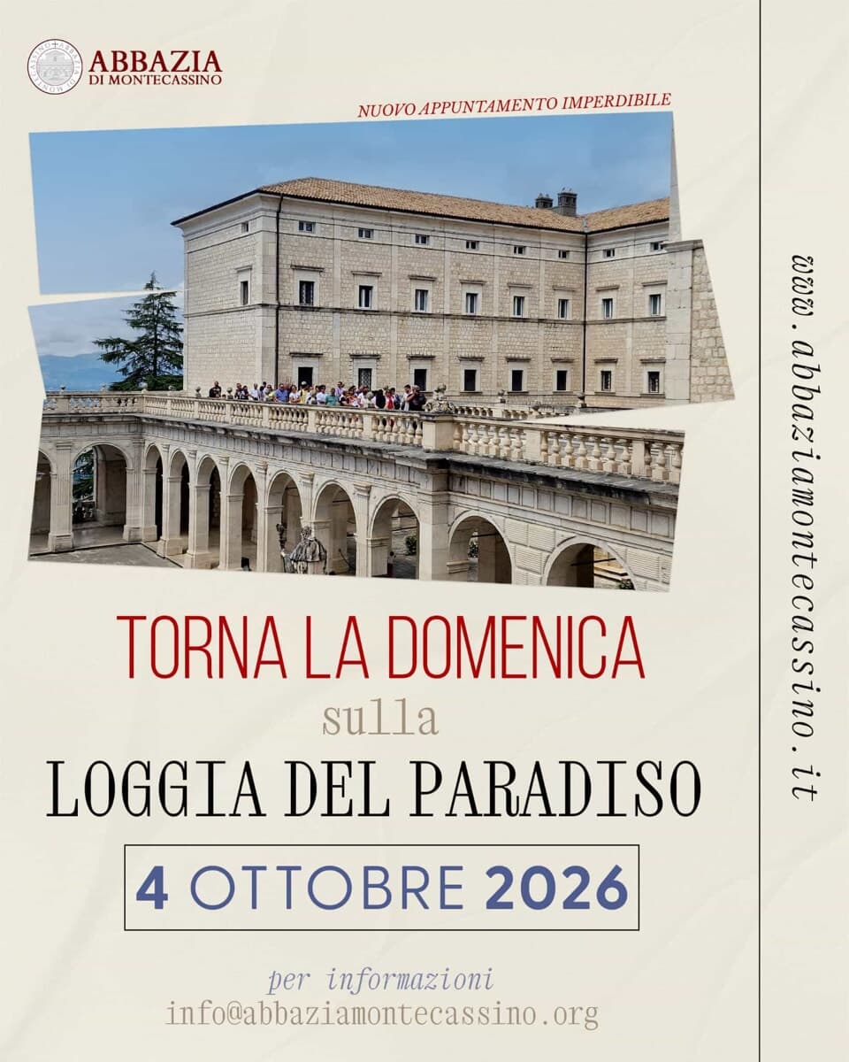 Montecassino, appuntamenti in Abbazia